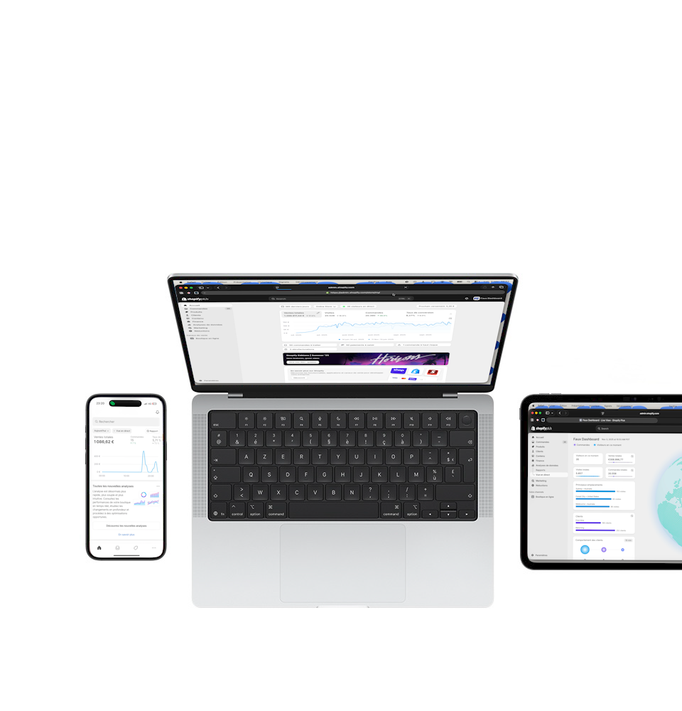 Faux Dashboard Shopify